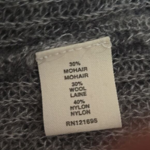 DemyLee New York mohair wool blend sweater Size M - Picture 8 of 11